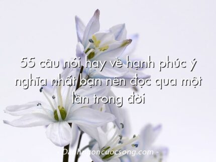 55 câu nói hay về hạnh phúc ý nghĩa nhất bạn nên đọc qua một lần trong đời