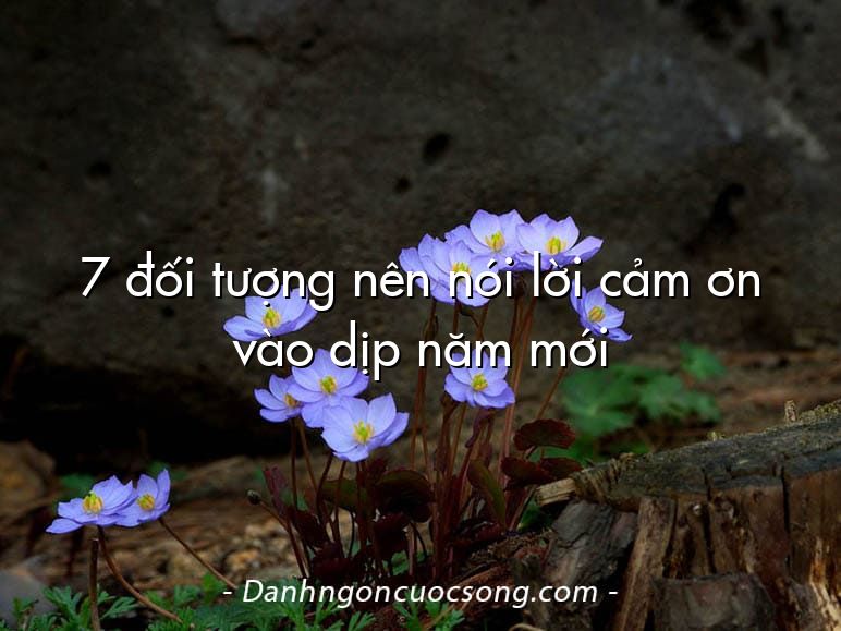 7 đối tượng nên nói lời cảm ơn vào dịp năm mới