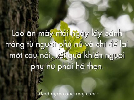 Lão ăn mày mỗi ngày lấy bánh tráng từ người phụ nữ và chỉ để lại một câu nói, kết quả khiến người phụ nữ phải hổ thẹn.