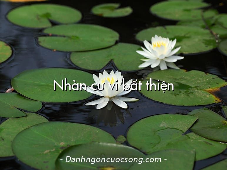 Nhàn cư vi bất thiện