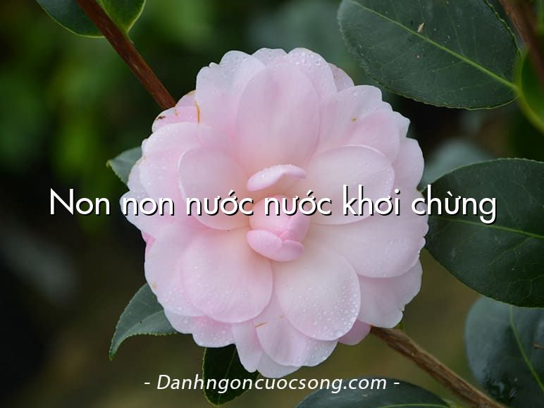 Non non nước nước khơi chừng
