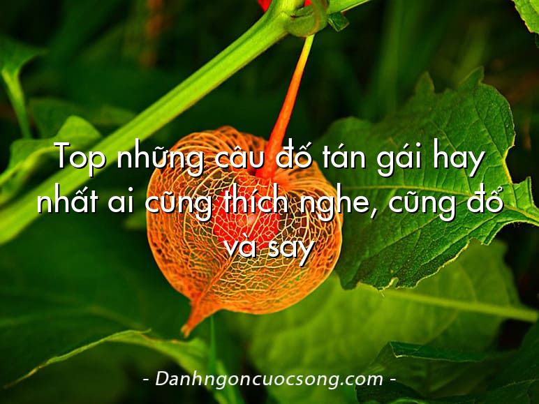 Top những câu đố tán gái hay nhất ai cũng thích nghe, cũng đổ và say
