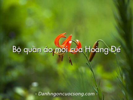Bộ quần áo mới của Hoàng Đế