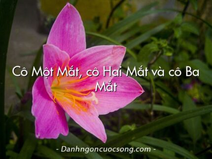 Cô Một Mắt, cô Hai Mắt và cô Ba Mắt