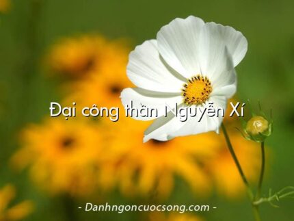 Đại công thần Nguyễn Xí