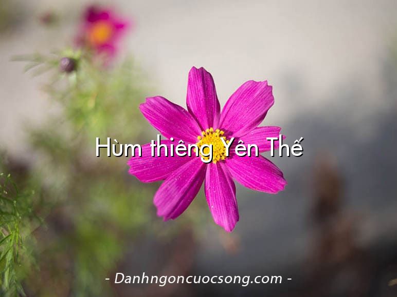 Hùm thiêng Yên Thế