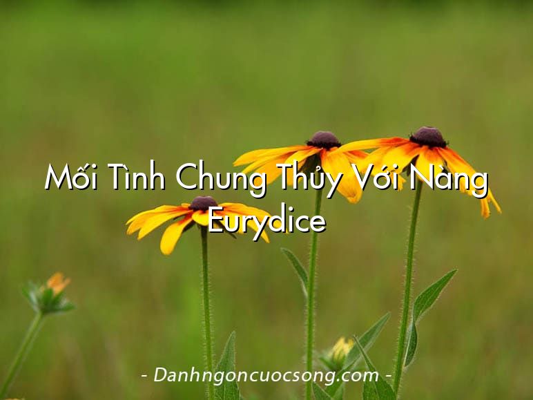 Mối Tình Chung Thủy Với Nàng Eurydice