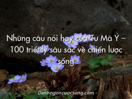 Những câu nói hay của Tư Mã Ý – 100 triết lý sâu sắc về chiến lược sống