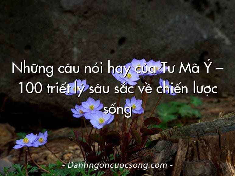 Những câu nói hay của Tư Mã Ý – 100 triết lý sâu sắc về chiến lược sống