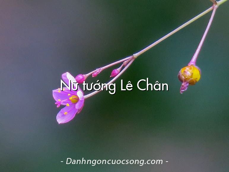 Nữ tướng Lê Chân