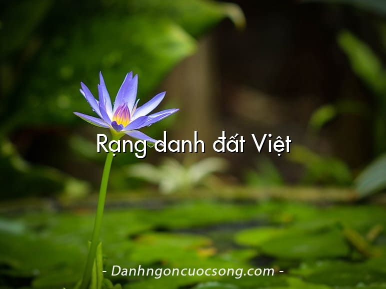 Rạng danh đất Việt