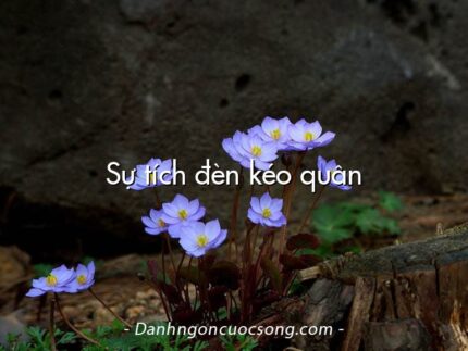 Sự tích đèn kéo quân
