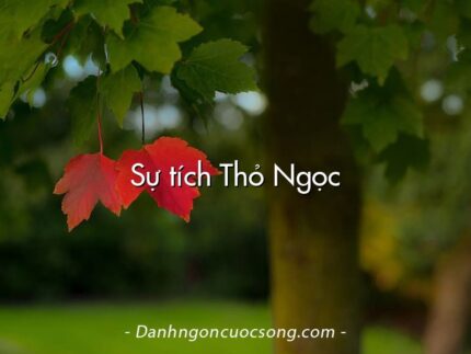 Sự tích Thỏ Ngọc