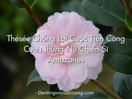 Thésée Chống Lại Cuộc Tiến Công Của Những Nữ Chiến Sĩ Amazones