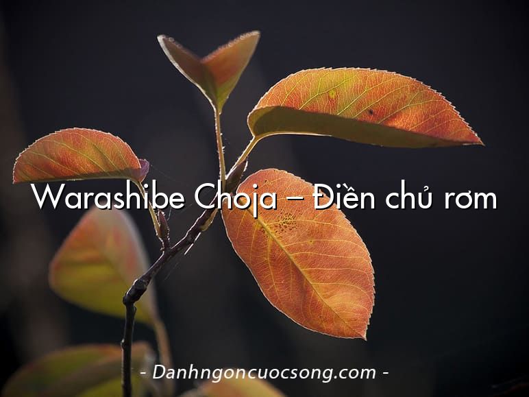Warashibe Choja – Điền chủ rơm