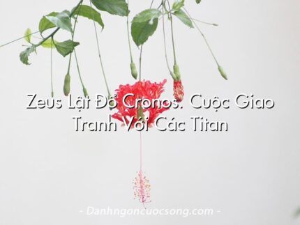 Zeus Lật Đổ Cronos. Cuộc Giao Tranh Với Các Titan