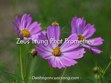 Zeus Trừng Phạt Prométhée
